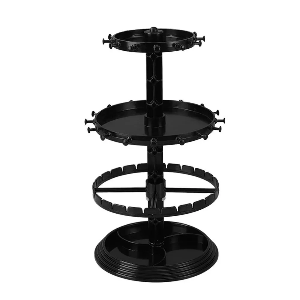 

Дисплей для ювелирных изделий Вращающийся держатель для сережек Пластиковый диск Кольцо для волос Стойка для ювелирных изделий Подставка для ожерелья Подставка для браслета