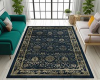 Washable Vintage Farmhouse Distressed Green Rug Bohemian Indoor Carpet Children's Rooms Green Stylish and Comfortable Rugs