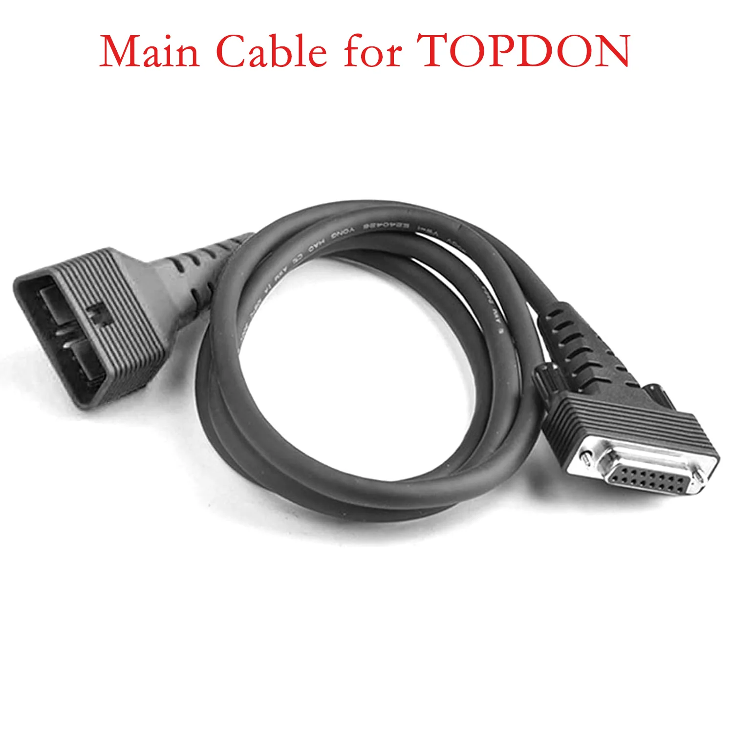 Obd2 16pin converter para db15 db26 cabo principal para autel 908/ms906/905/908pro linha de diagnóstico db 15pin 26pin obd adaptador conector