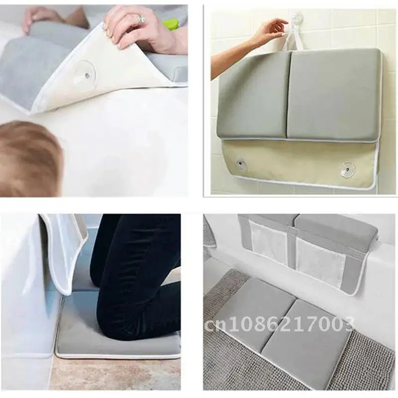 

Mat Set Bathing Children Kneeler Rest Pad Elbow Support Knee Mat Bathtub Kneeling Pad Arm Support Kneeling Mat Arm Support Knee