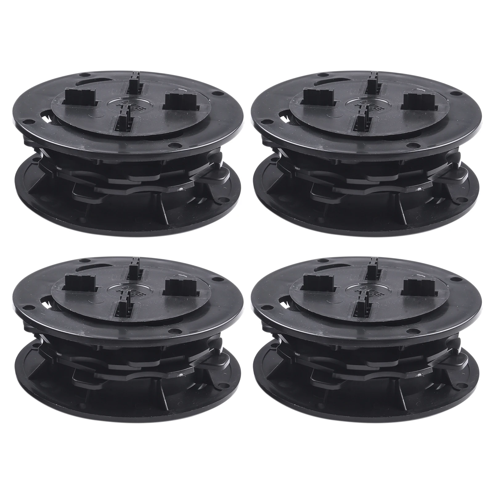 Support Pedestal Set Decking Board Study Compact Easy Installation Exquisite Lightweight High Quality Practical
