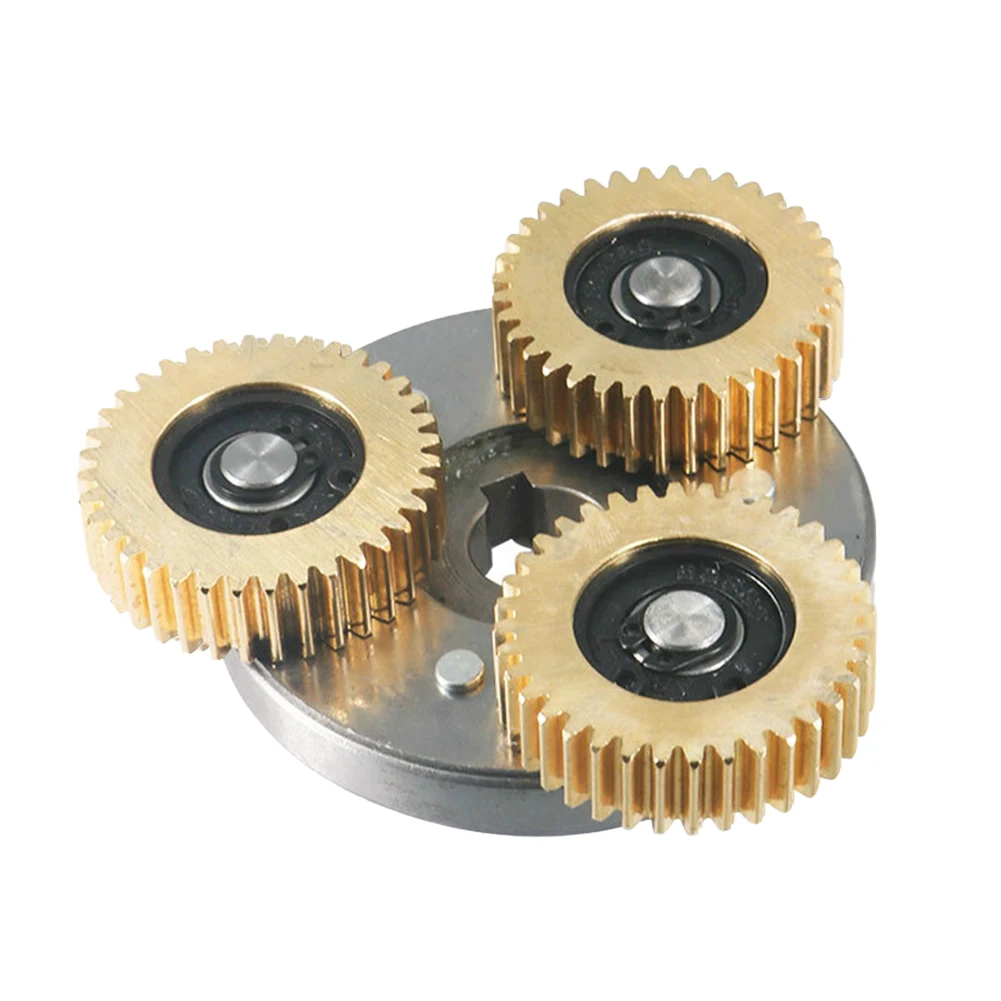 For Bafang Motor Nylon Tooth Gear Planetary Copper Gears Electric Vehicle Gear Yellow Color 38*38*12mm Size Clutch Gear