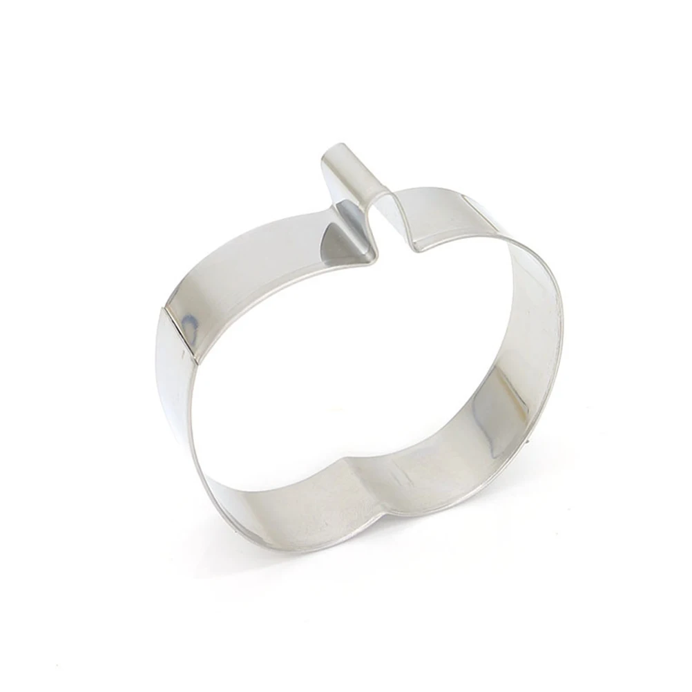 

3Pcs Stainless Steel Apple Shape Baking Molds Set for DIY Cake Cookies Chocolate Mold Easy Release Cleaning Safe Use At Home