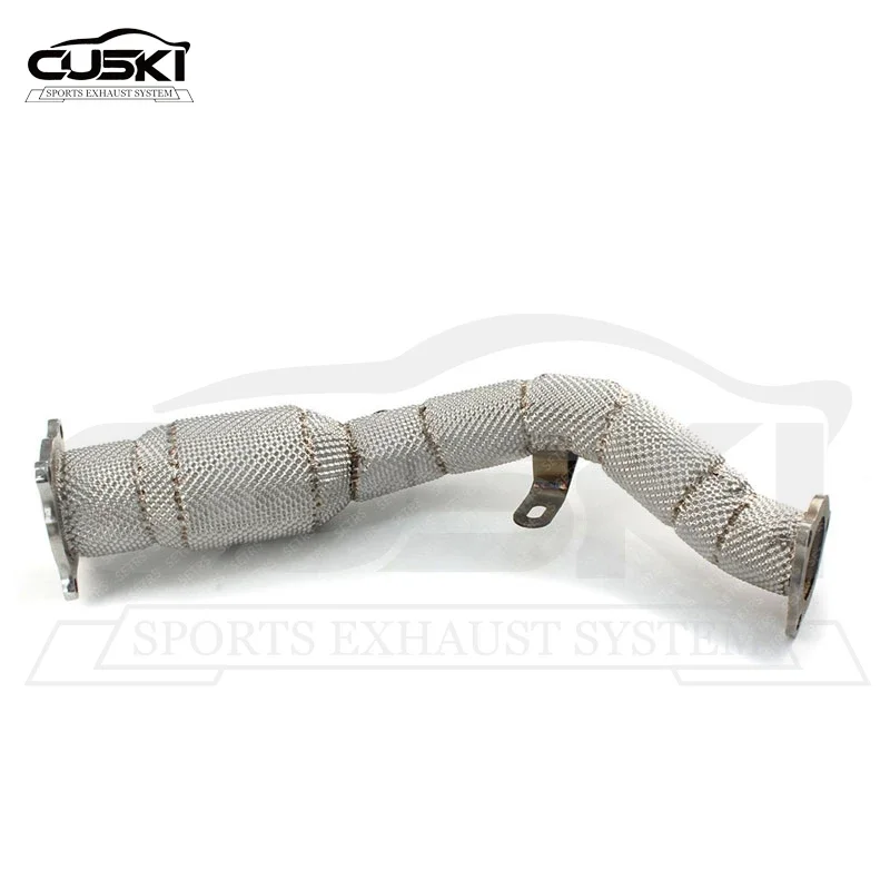 High Performance quality hot sellin Downpipe for Audi A4 A5 B8/B8. 5 2009-2015 2.0T Flow Through/With ternary Exhaust System