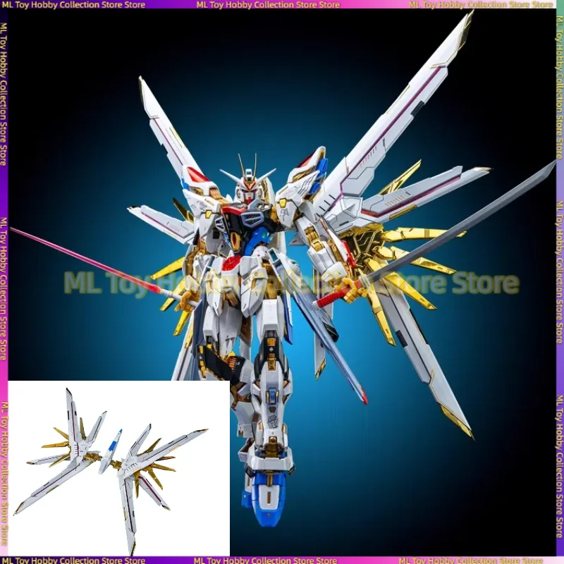 متوفر ورشة اللوتس الحمراء 1/100 MG هجوم غير عادي الحرية تحلق على ظهره العائمة مدفع مروحة الهوايات اللعب جمع