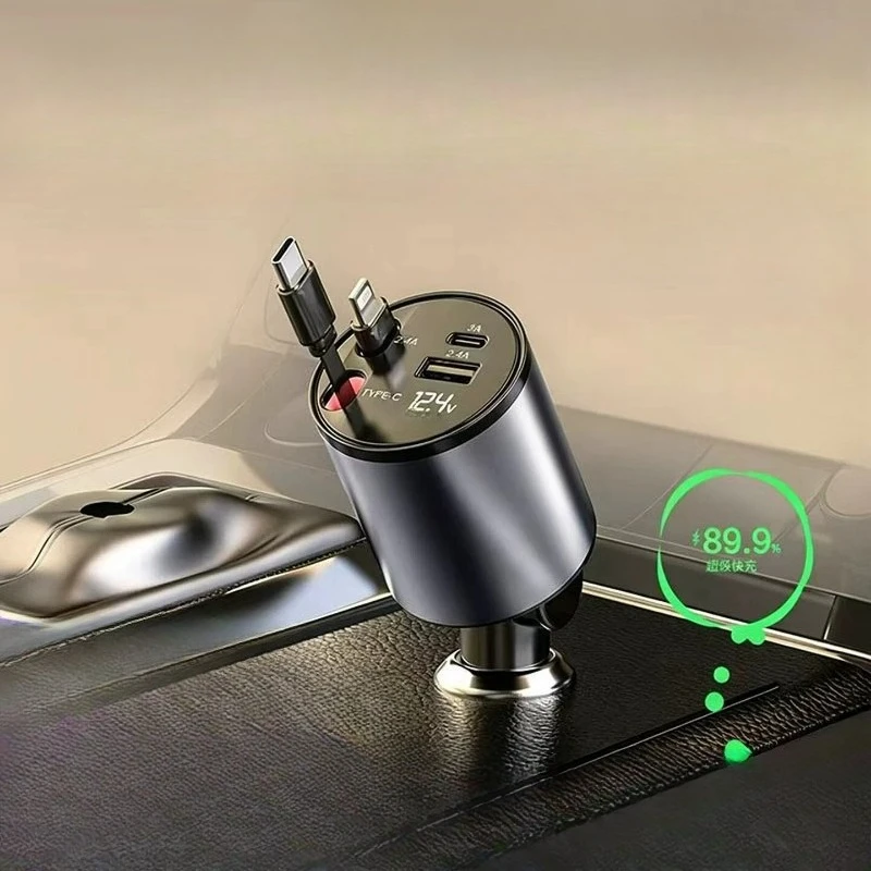 Car charger Super fast charging conversion plug charger