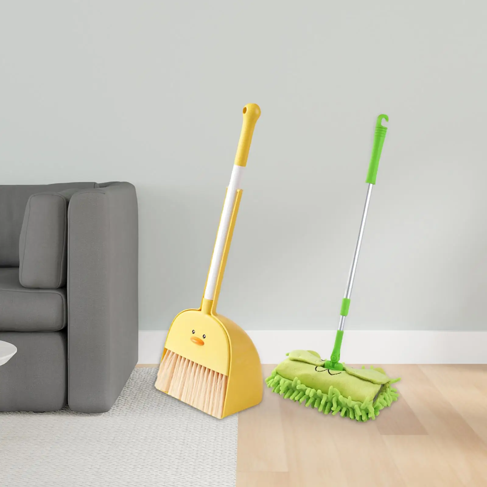 Children Housekeeping Cleaning Tools Early Learning Role Playing Educational Pretend Play for Preschool Kindergarten Age 3-6