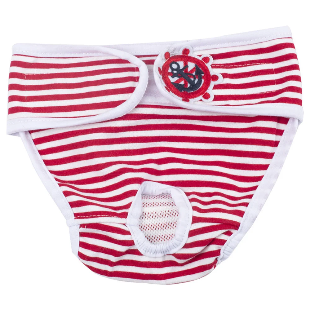 Sanitary For Female Male Dog Briefs Cotton Physiological Underwear Dog Pant Menstruation Diaper Pet Short