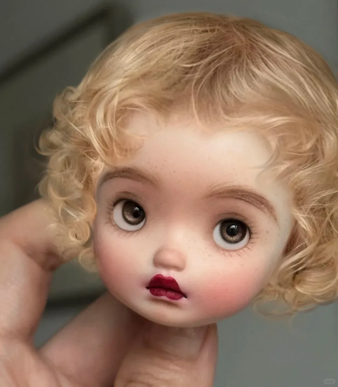 

2026 New 1/6 SD BJD Doll Head -K2 Little P Beautiful Girl Resin Toy High Quality Makeup Just a Head Gift