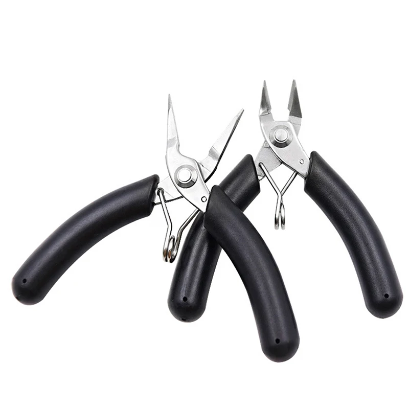 Diagonal pliers mini bolt cutters small soft electronic cutting pliers