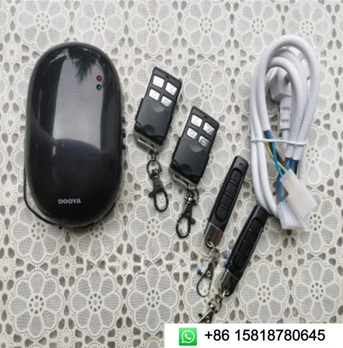 Garage Door Receiver Controller Roller Shutter Remote Control Tubular Motor DC136 Universal