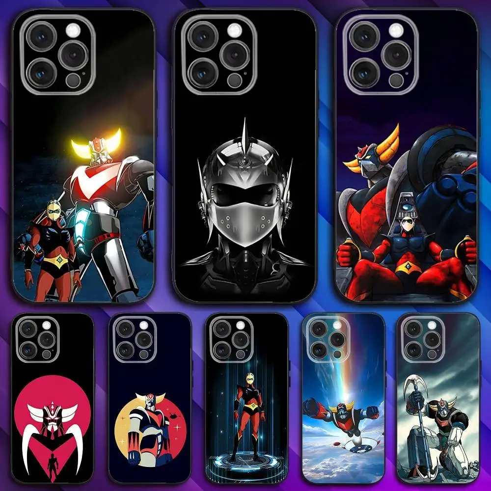 

Чехол для телефона Robot Comics G-Goldrake для iPhone 16,15,14,13,12,11,Pro,Max,Plus,X,XS,SE4,E,Mini,мягкий черный чехол