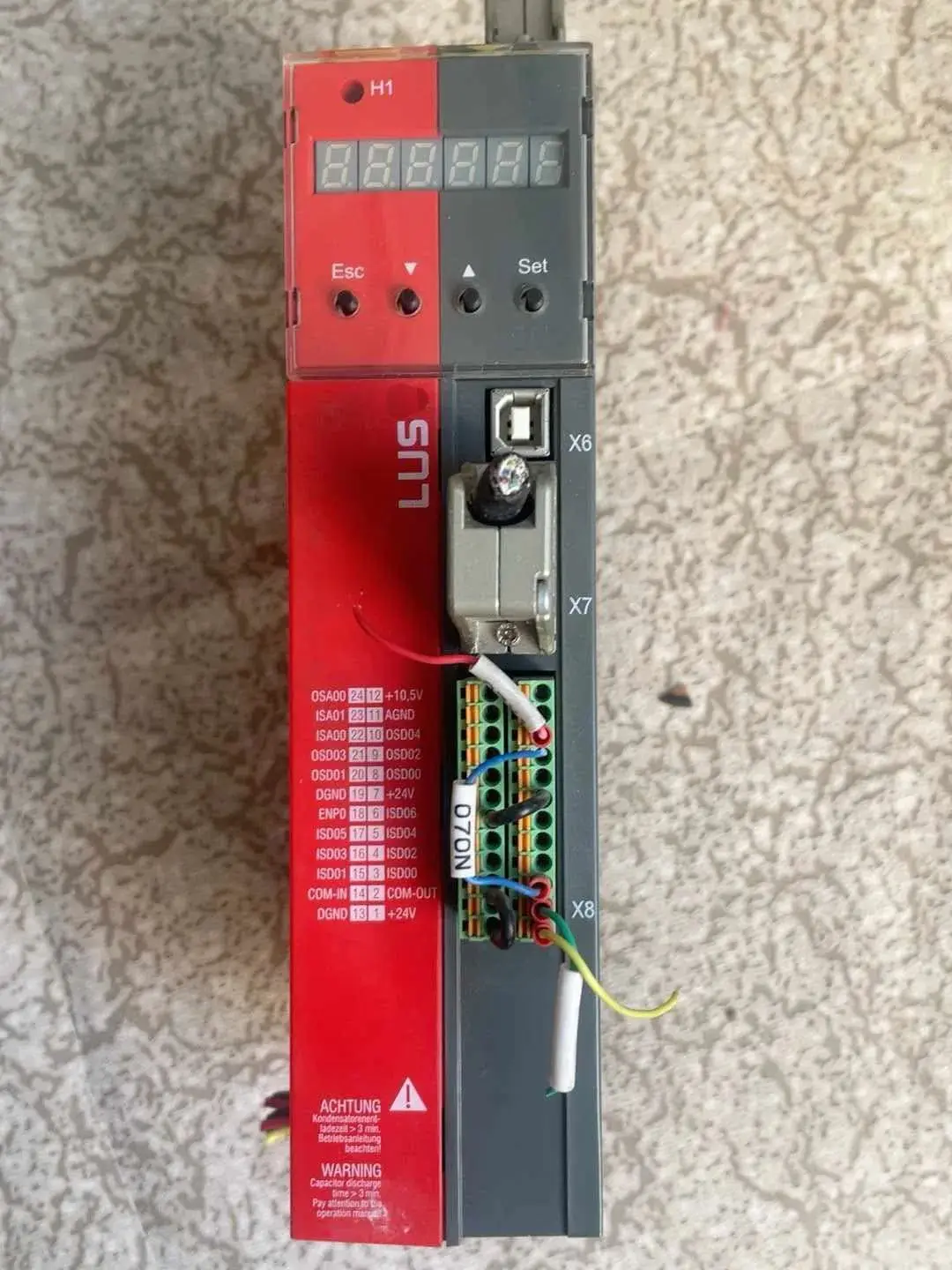 

SC32.0075.1011.0000.0 Servo Drive for LUST Controller SC32.0075.1011.0000.0
