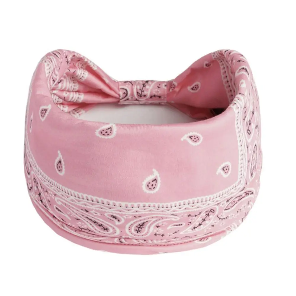 غسل الوجه الكاجو طباعة بوهو عقدة العمائم حك مرونة واسعة حافة اليوغا عقال الساحرة الملونة عبر عقال المشي لمسافات طويلة