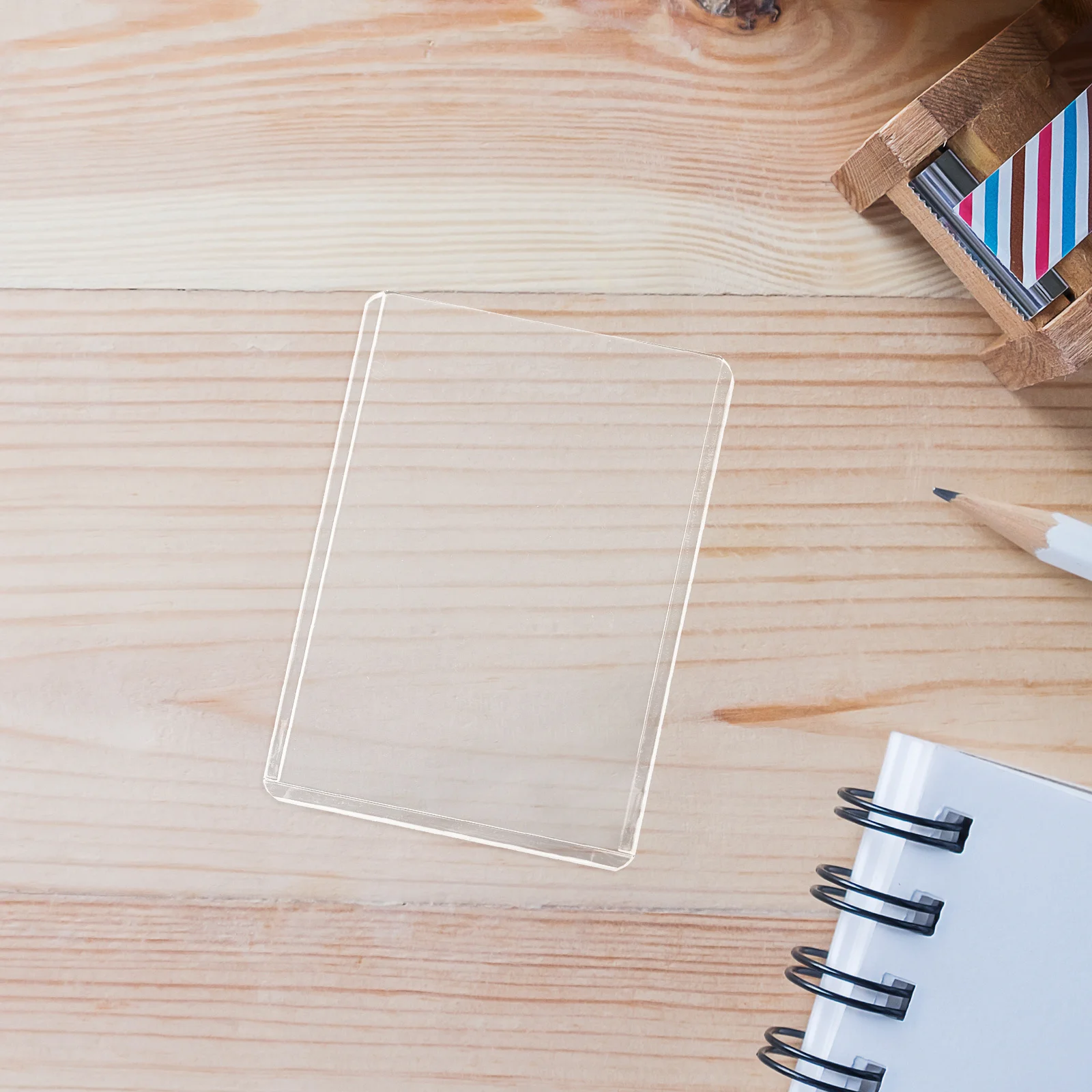 25 قطعة حامل بطاقة الأعمال البلاستيكية مقاوم للماء واضح شارة حامي كم للعمل طالب مكتب استخدام شارة حافظة حامل البطاقة كم