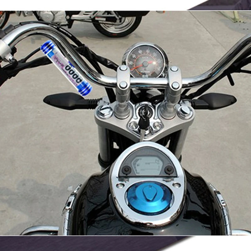 Waterproof for Motorcycle Motorbike Tube Tax Disc Registration Label Stand Tube Tax Disc Registration Label Holder Frame GTWS