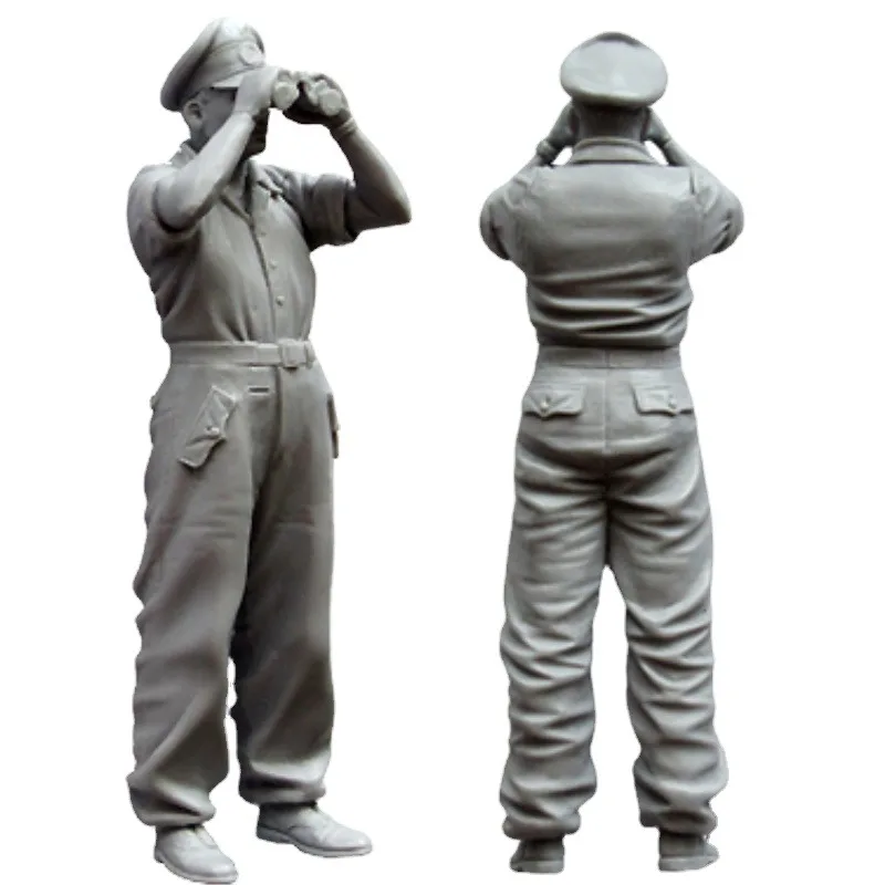 Figura de resina ensamblada a escala 1/35, Kit de colección Militar antigua histórica, Hobby GK Tank, Crewman sin montar, sin pintar