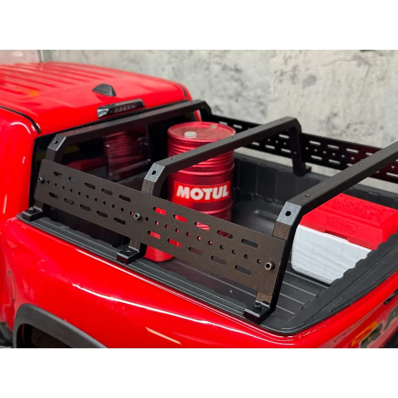 

Full Aluminum Roll Bar Roll Cage for KM Dodge RAM 1500 1/8 Scale RC Crawler, CNC Machined Metal Upgrade Rear Rack