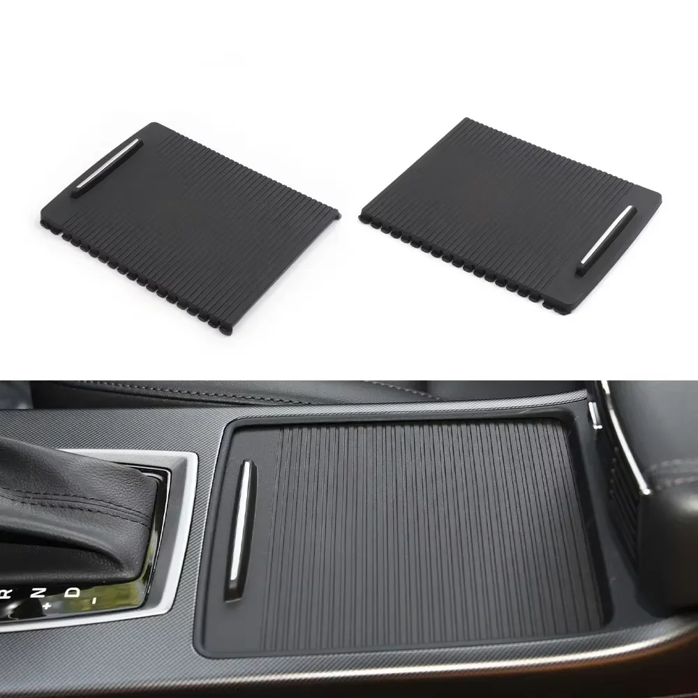 Black Interior Car Drink Water Cup Holder Cover Blind Shutter Trim For Hyundai Mistra 2014-2019 84670-B3000 Auto Interior Parts