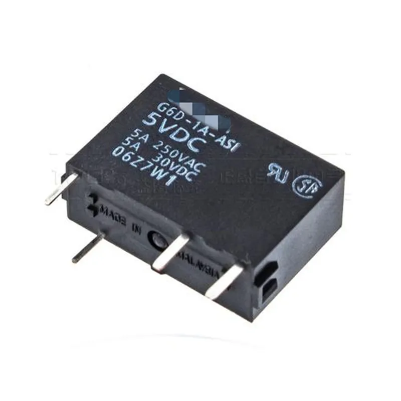 

5PCS Original G6D-1A-ASI-12VDC G6D-1A-ASI-5VDC G6D-1A-ASI-24VDC 5A 4-pin set always open