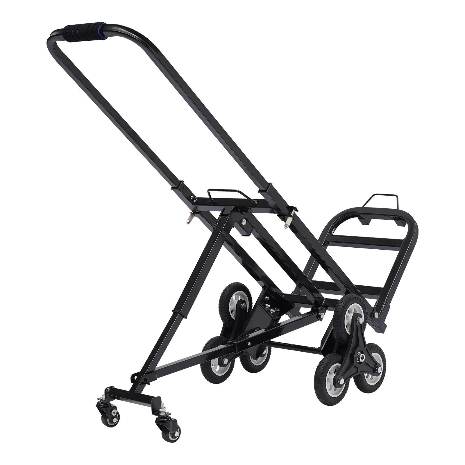 Trapklimwagen Opvouwbare trapklimmer Steekwagens Steekwagen Dolly met 8 wielen Utility-wagen voor trap 330 lb capaciteit