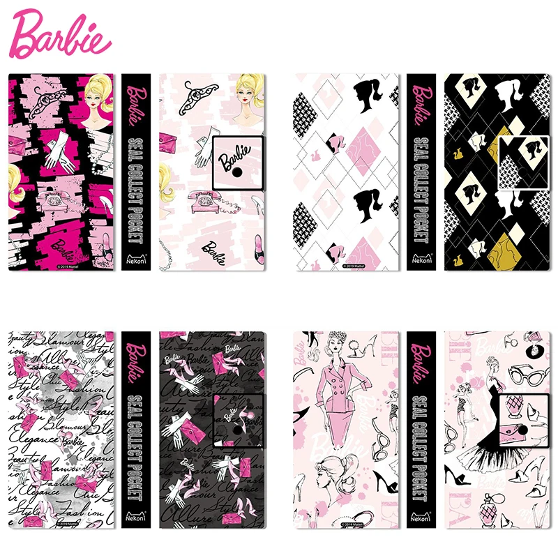 Hand-painted Style Barbie Accessories Classic Multifunctional Collection Pocket Booklet Material Photo Picture Girls Book Album