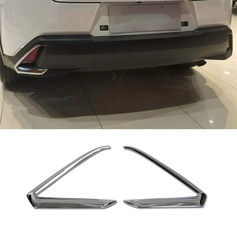 

Chrome Rear Fog Light Lamp Cover Trim fits for 2019-2022 Lexus UX 200 UX 250h 260h