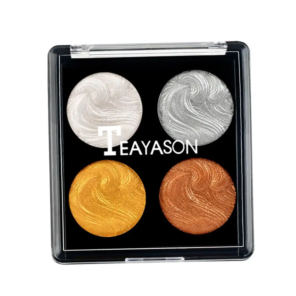 Matte Bronzer Palette with Highlighter Powder Face Contour Pressed Powder Waterproof for Makeup Cosmetics