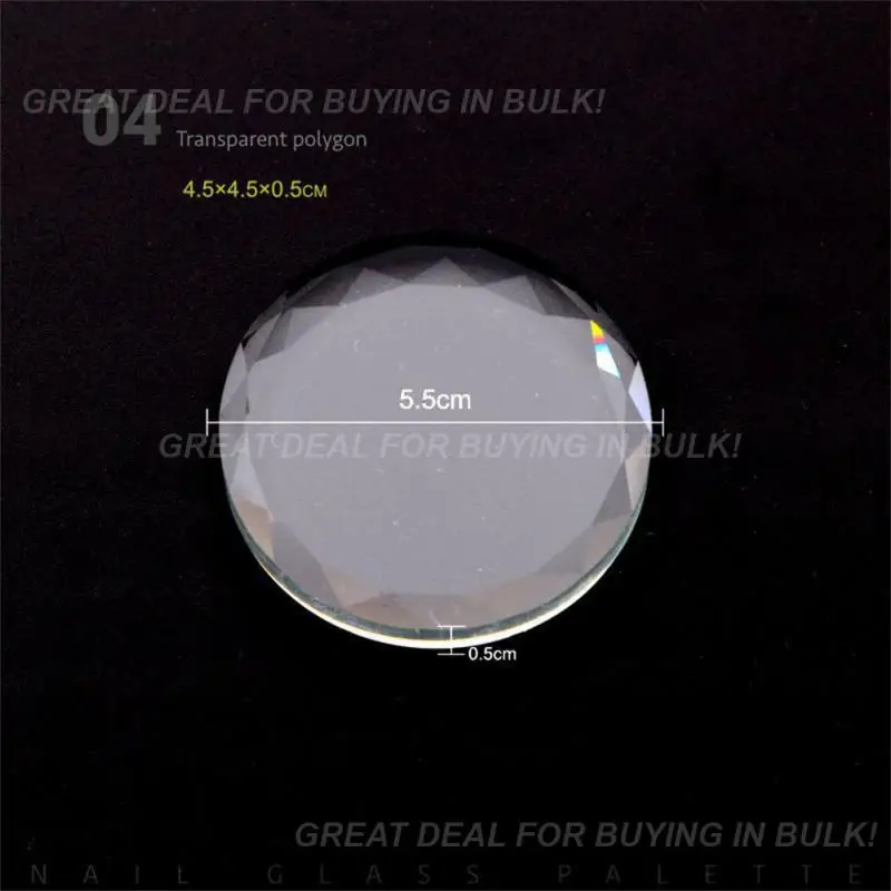 لوحة فنية أظافر كريستالية شفافة ، لوحة رسم طلاء الأظافر ، خلط طلاء الجل ، عرض ملون يظهر الرف