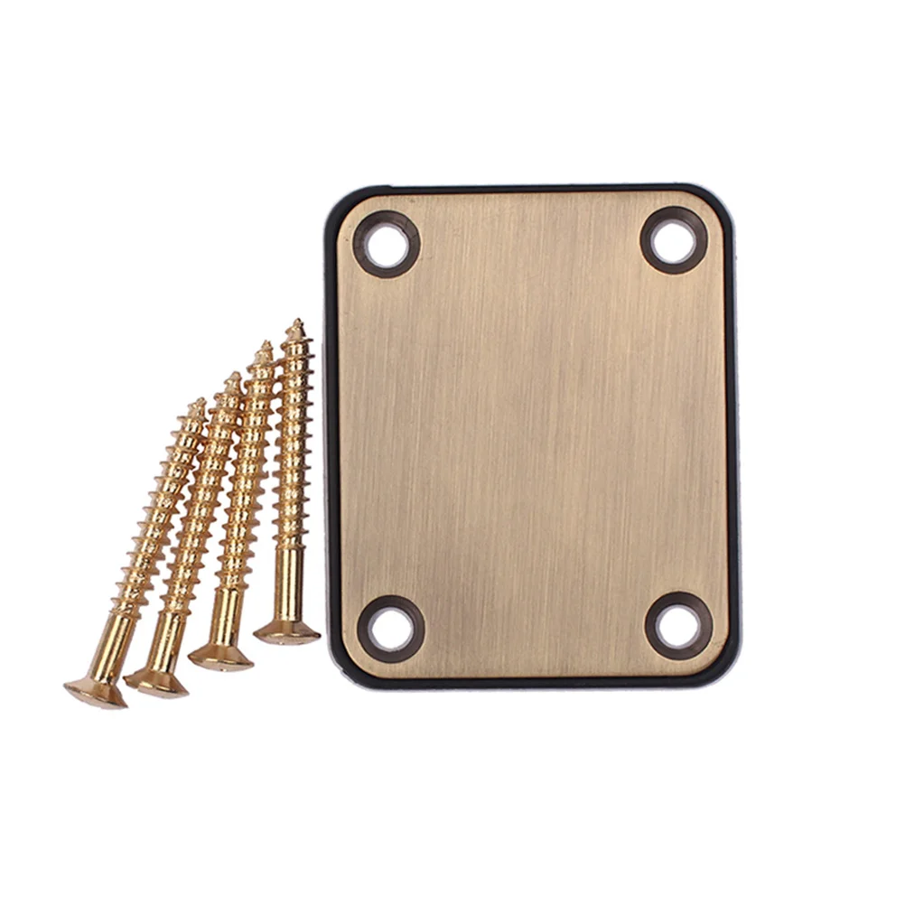

2Pcs Gv116 Guitar Neck Strength Connecting Board High Quality Material Lightweight Easy to Carry Install Guitar Neck Plate