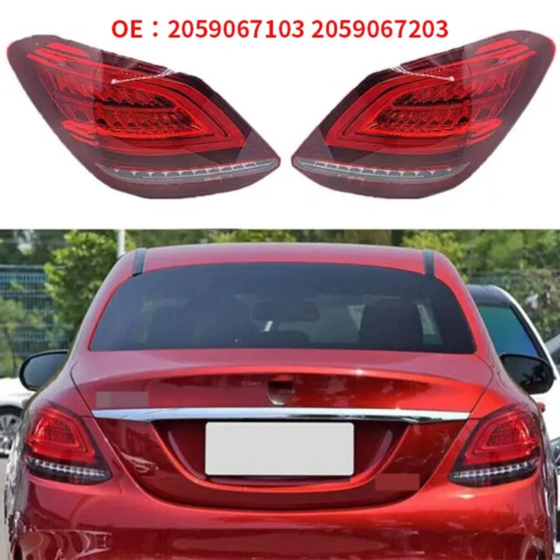 Auto High Quality Tail Light Rear Tail Light For Mercedes Benz W205 C Class