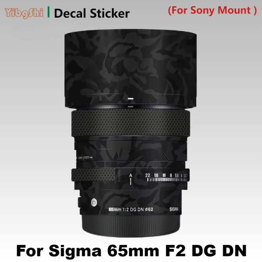 For Sigma 65mm F2 DG DN Contemporary (For Sony Mount ) Anti-Scratch Camera Lens Sticker Protective Film Body Protector Skin