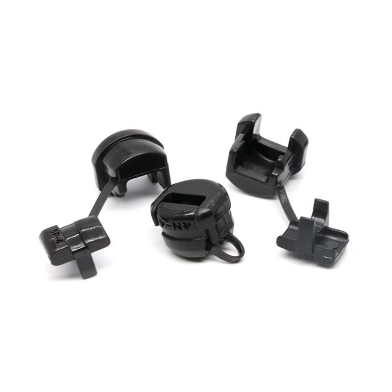 100pcs Power sheath, chassis cable outlet sheath, plastic clamp fixing wire buckle, 7N-2 snap wire buckle protective cover