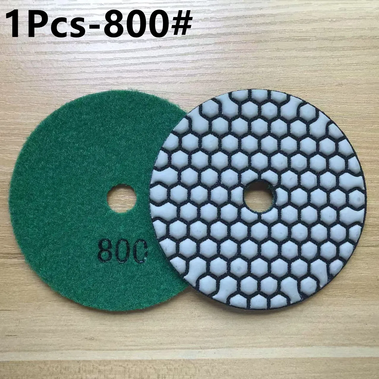 1/3/6/7 Stück Diamant-Trockenpolierpads Granit Marmor Flexible Harz-Schleifscheiben 100 mm Keramik-Steinpolierer 4 Zoll – Detail 18