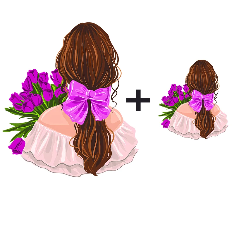 

Цветочный сбор для девочек, теплопередающие наклейки на одежду, железные нашивки, сделай сам, теплопередающая наклейка для рубашки, наклейка, оптовая продажа с фабрики