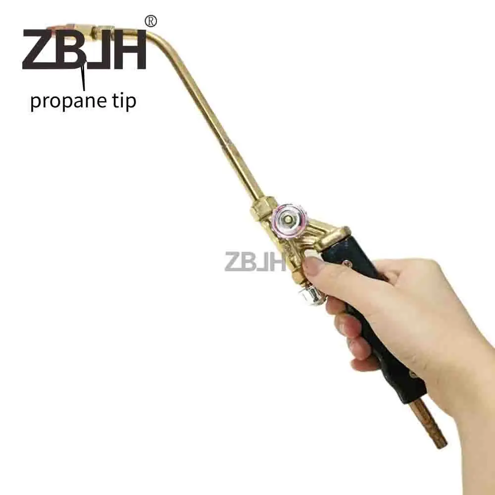 39cm Injection-type welding torches oxygen acetylene oxy-propane welding torch with 1pcs welding tip H01-6