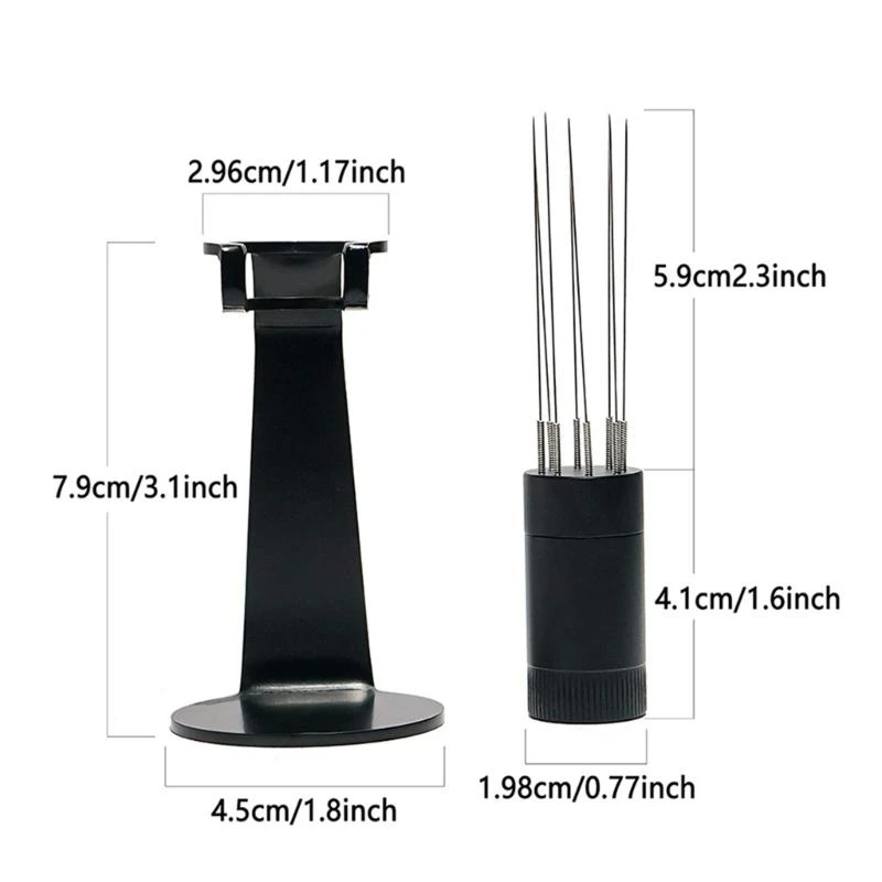 موزع قهوة كفاءة قهوة Espresso Tranter Tool Portable Espresso Powder Dispenser للمنزل والمقهى استخدام X7XA