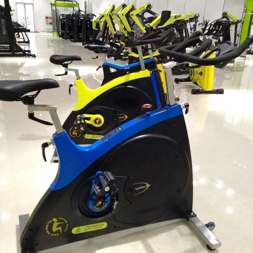 أفضل دراجة تمارين رياضية منزلية دولاب الموازنة لركوب الدراجات الداخلي مع نظام محرك حزام معدل ضربات القلب MND-D07 Bicycle1 #4