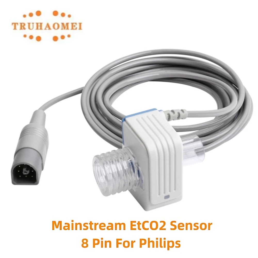 

Основной емкостный датчик EtCO2, модуль CO2 для монитора Philips, Din 8 Pin Capnostat 5 M2501A с протоколом 232