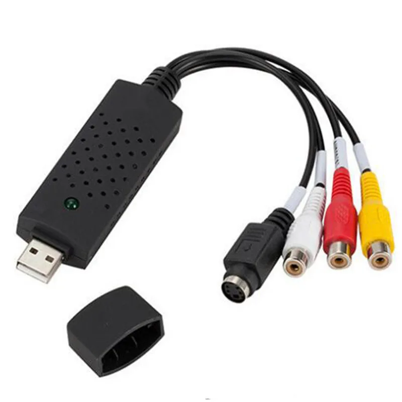 Cltgxdd USB 2.0 إلى RCA مهائي كابلات محول للتلفزيون DVD VHS بطاقة التقاط الصوت والفيديو دعم Windows XP/2000/Vista/Win7 #1