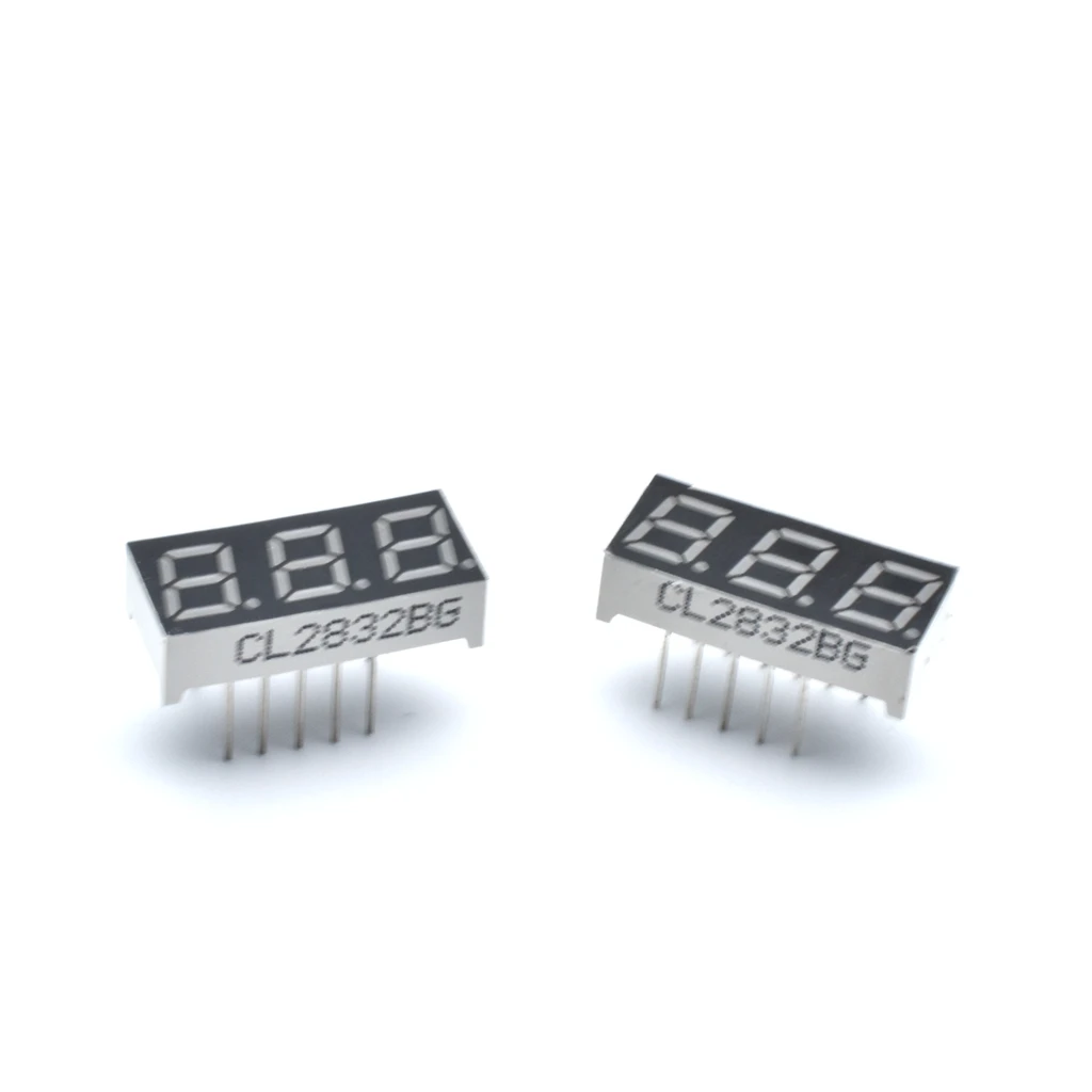 10 STKS x 0,28 inch Groen 3 Digitale Buis 2832BG LED Display Module Gemeenschappelijke Anode