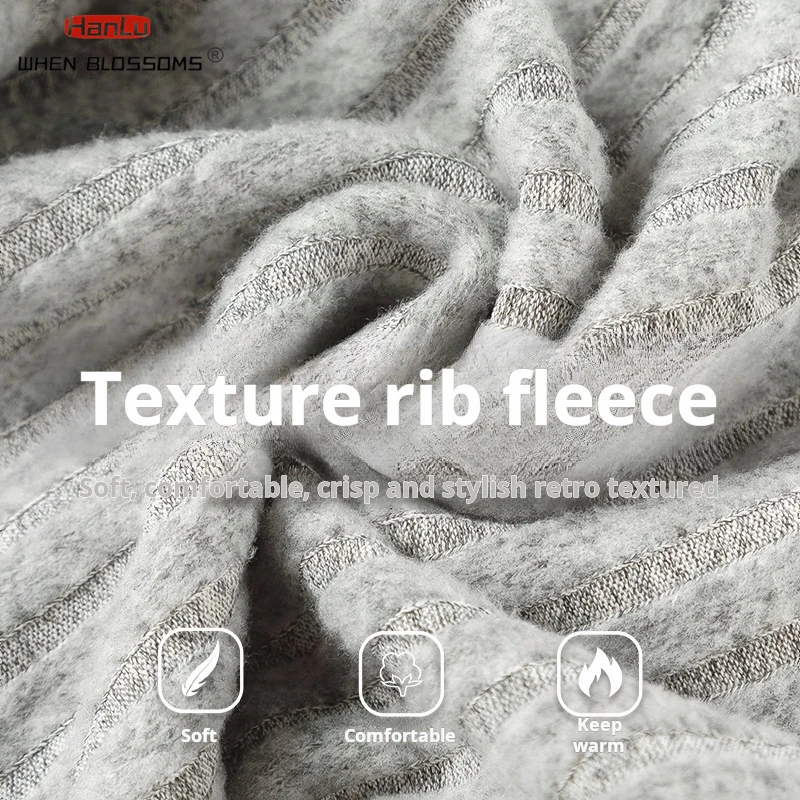 HANGLU 2025 Men's Pleated Trousers Heavyweight Drape Straight Leg Japanese Loose Fit Streetwear Casual Textured Pants