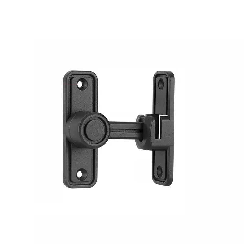 1PC Frosted No-punch Door Latch Door Bolt 90 Degree Sliding Door Lock Latch Toilet Bathroom Locks