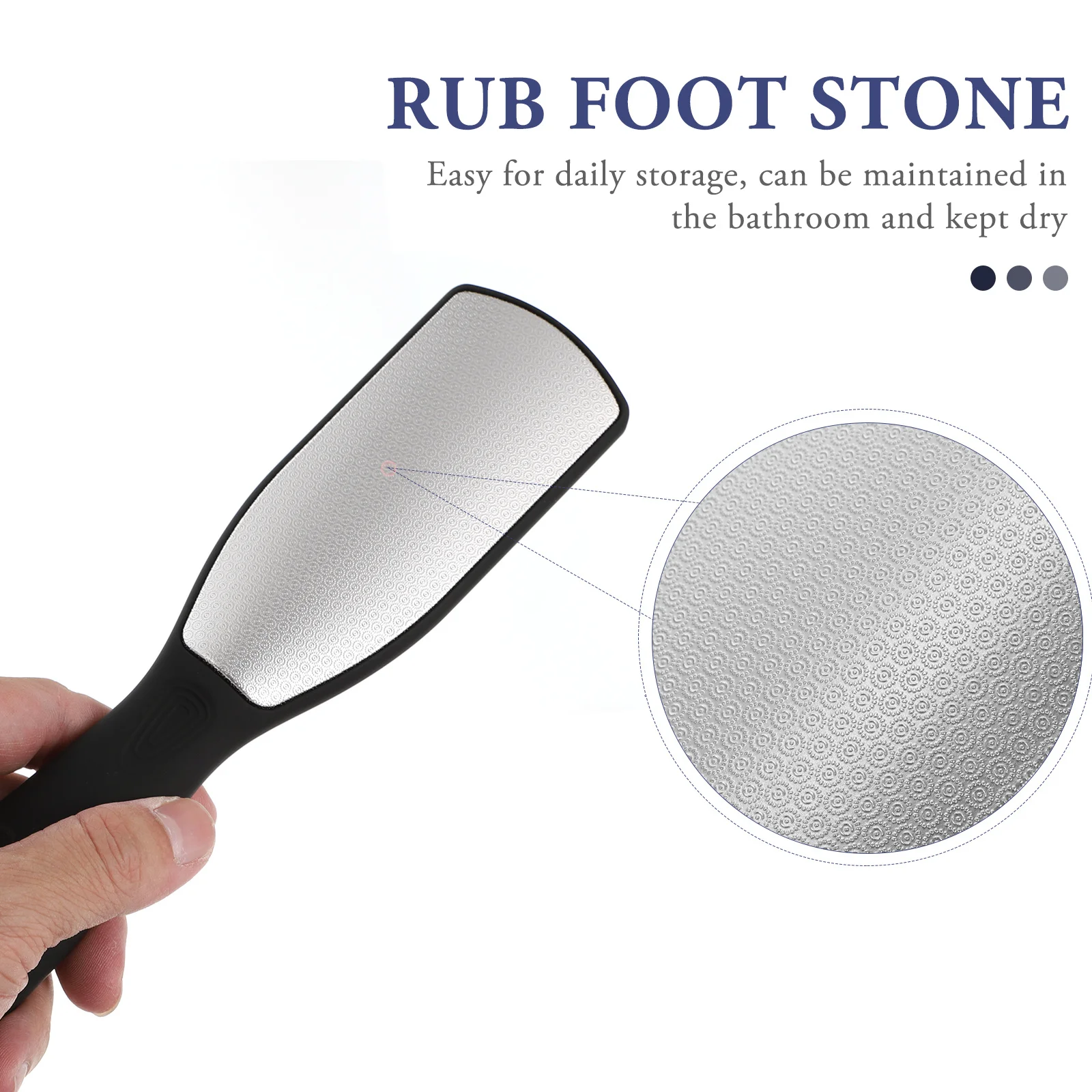 

Pedicure Foot File Rasp Callus Remover Dead Skin Stainless Steel Tool for Hard Skin Trimmer Pedicure Care Smooth