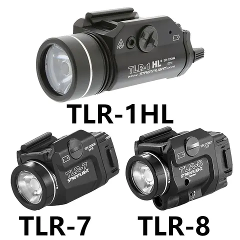 TLR Tactical Weapons Scout Light Pistol Gun Flashlight TLR-1 TLR-1HL TLR-3 TLR-4 TLR-7 TLR-8 LED Hunting Spotlight Gun Torch