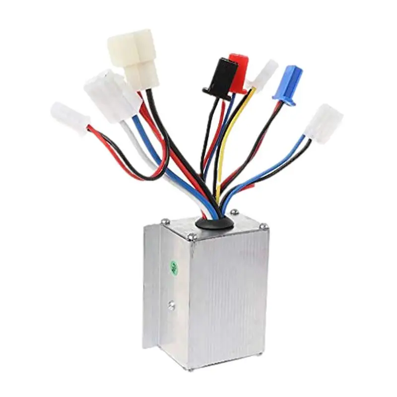 Motor Control Direct-Current Brush Aluminum Alloy 250W Safe Controller 24V Speed Control for Electric Bicycles Scooters Bikes