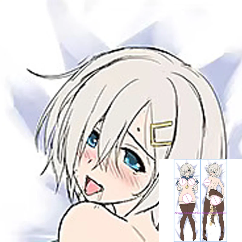 

Anime Dakimakura Pillow Case Hamakaze Sexy and Busty Beautiful Girl Double-Sided Halloween