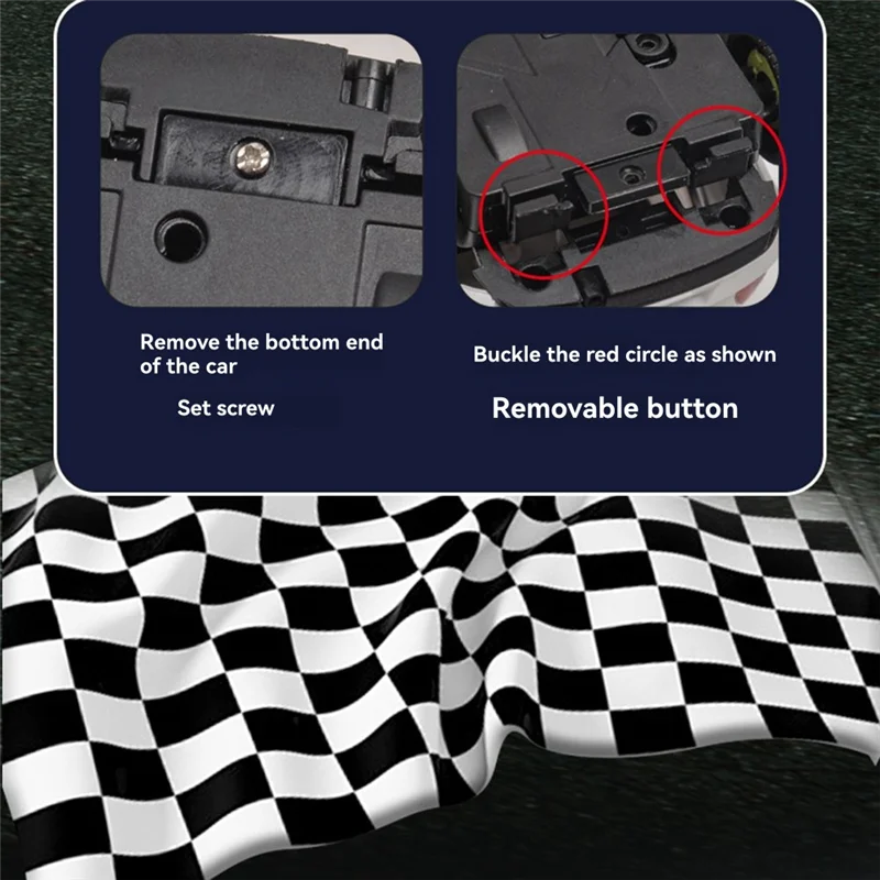FBIL-For Rc Car LDRC LD2802 1/28 4WD RC Drift Car Proportional Remote Control Car Electric Mini Rc Car 2.4G  For Kids