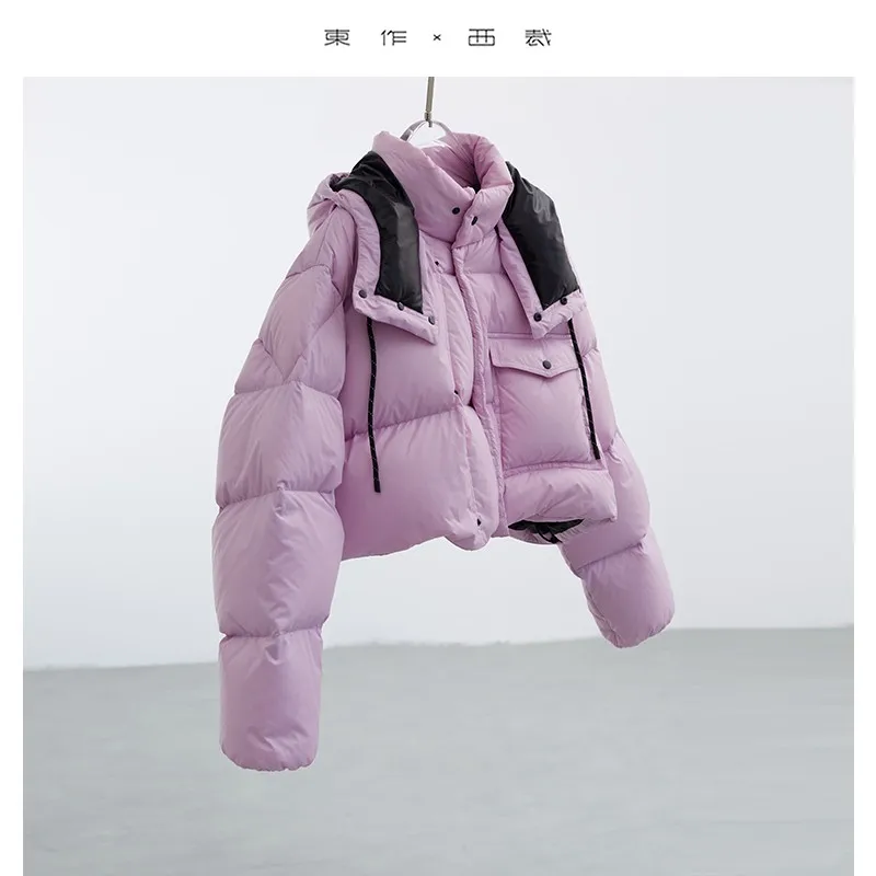 

Petite down Jacket Winter New Style Goose down Short down Coat Fashionable Women's Warm Top