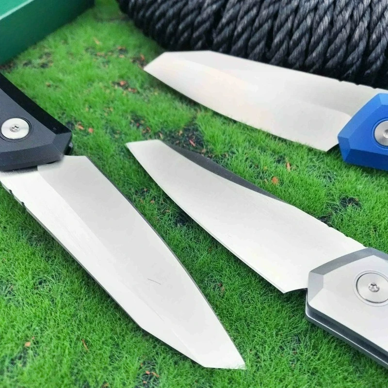 DS101 Pro D2 Blade Aluminum Handle Camping Survival Hunting Self-defense Tactical EDC Multitools Hand Knives EDC